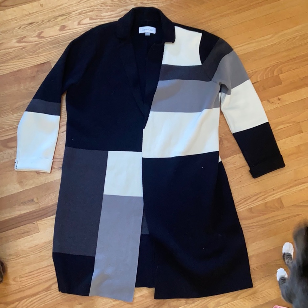 Calvin Klein sweater jacket